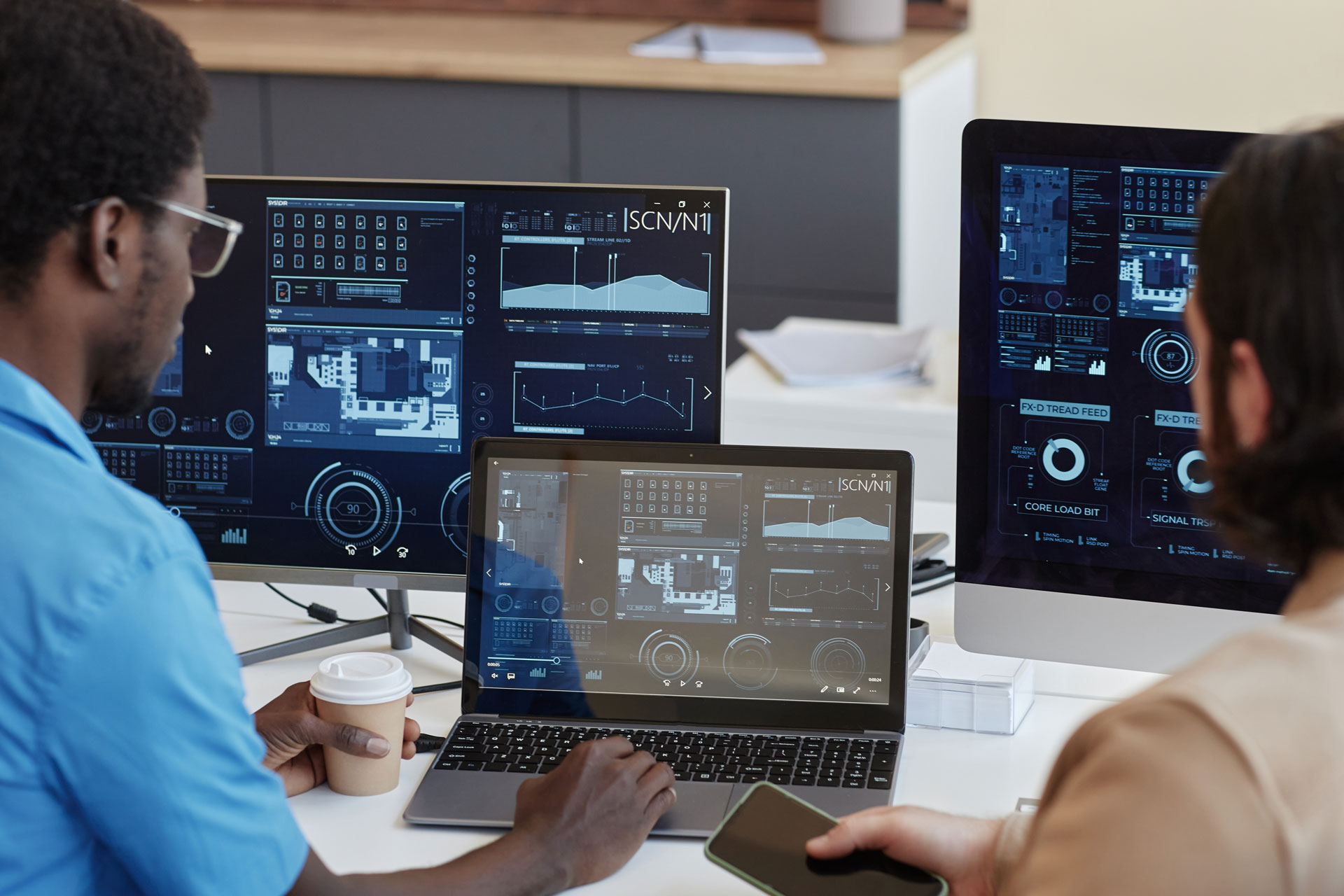 Ilustração lateral esquerda