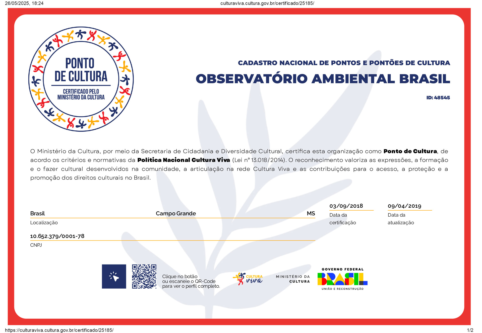 Certificado
